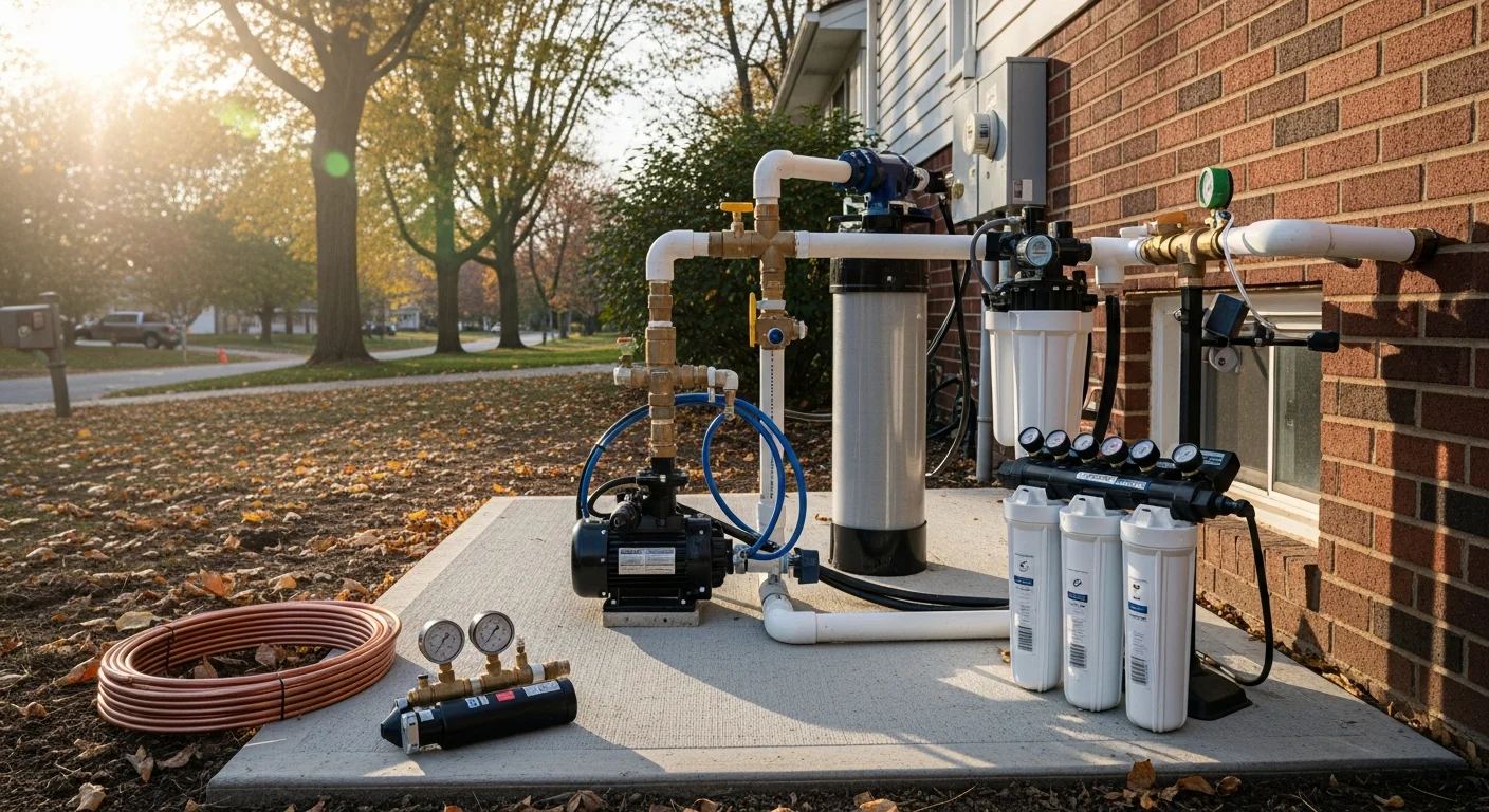 Water treatment system and well pump service in northeast Ohio